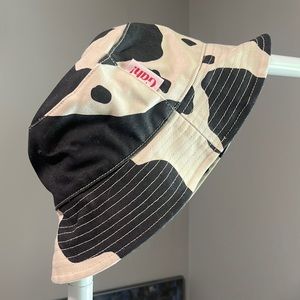 Lisa Says Gah Cow Print Bucket Hat